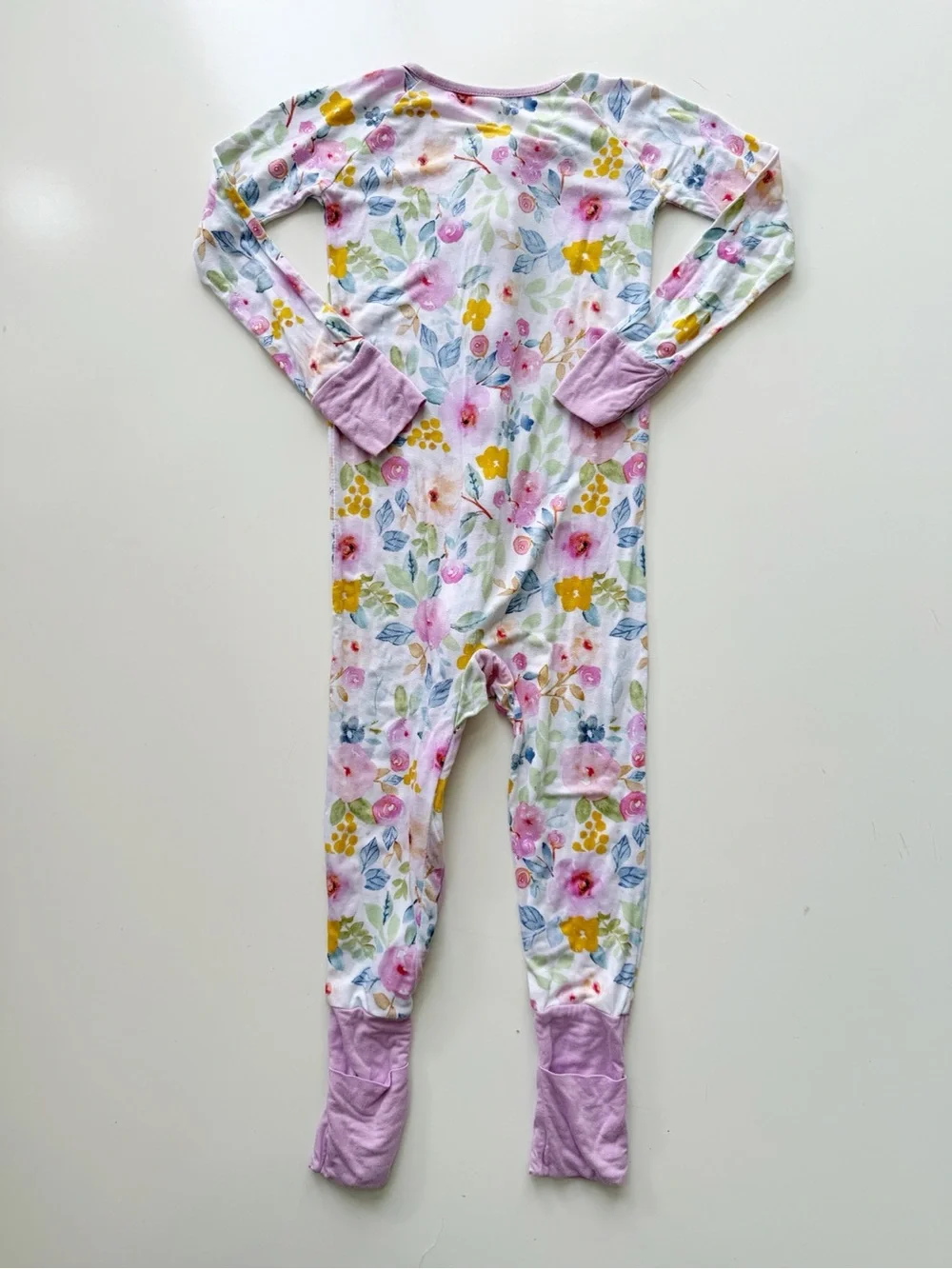 Little Sleepies Bella Blooms Bamboo Viscose Zippy Sleeper 3T